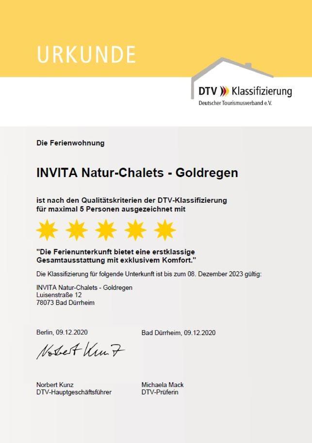 Invita Natur-Chalets Penthouse - Familienurlaub Im Schwarzwald - 240Qm Bad Durrheim Bagian luar foto